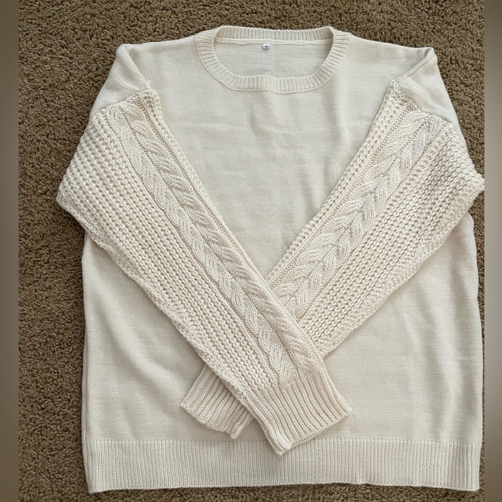 No Name Beige Sweater